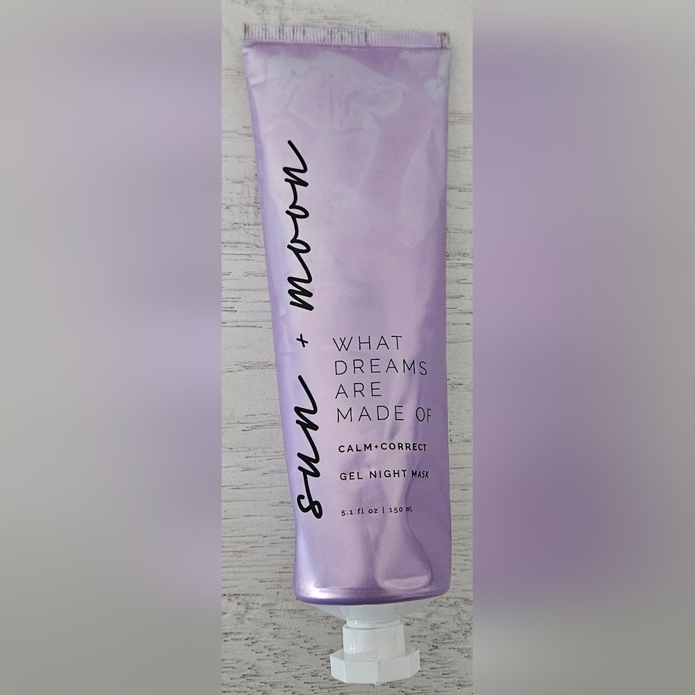 Sun + Moon What Dreams Are Made Of Calm-Correct Gel Night Mask 5.1 Fl Oz New